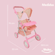 thumbnail image 5 of Carriola de Juguete para Muñeca iBaby Lariana Roses Pink, 5 of 5