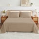 thumbnail image 1 of Kingrest 100% Algodón Juego de Sábanas de 4 Piezas para Cama Queen Size, Bolsillos Extra Profundos para 40cm, Ultra Suave y Transpirable, 1 of 9