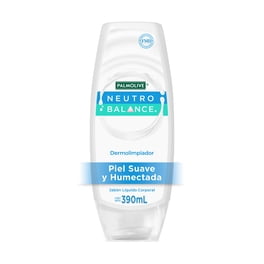 Jabon Líquido Corporal Palmolive Neutro Balance Dermolimpiador Piel Suave y Humectada 390 ml