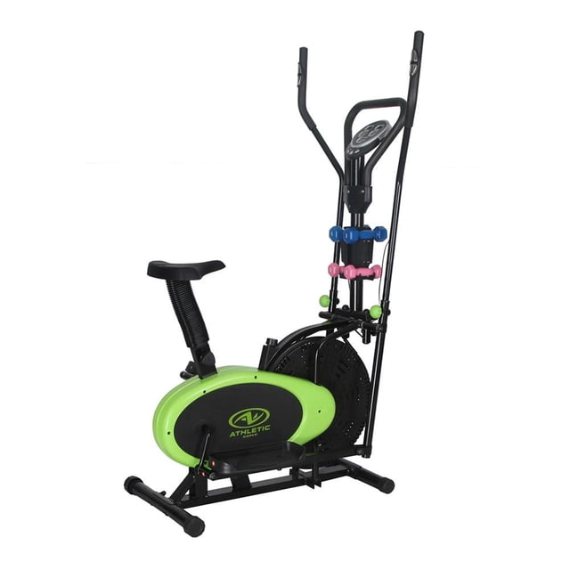 Elíptica Multifuncional Athletic Works YK-B16G Verde