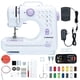 thumbnail image 1 of Maquina De Coser Portatil Electrica Mas Kit Costura Y Pedal Color Blanco, 1 of 6