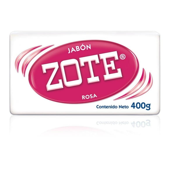 Jabón Zote en barra rosa 400 g