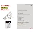 thumbnail image 2 of Juego Cubiertos Sevilla 24 Piezas Acero Inox Magefesa Magefesa SEVILLA, 2 of 5