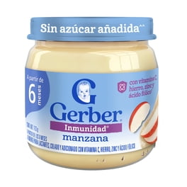 Papilla Gerber Plus Etapa 2 Manzana 113 g
