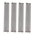 thumbnail image 4 of 4 piezas de vías de ferrocarril a escala HO, accesorios versátiles para manualidades de bricolaje, vías de ferrocarril para 1:87 241 cm x 3 cm, 4 of 9
