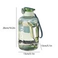 thumbnail image 3 of Vaso de agua de gran capacidad para deportes y fitness, botella de agua Ton Ton, resistente a altas temperaturas, cubo Ton Ton, vaso grande para el vientre, vaso recto para beber con asa de, 3 of 6
