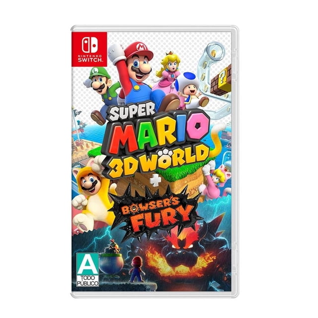 Videojuego Super Mario 3D World + Bowser’s Fury para Nintendo Switch Físico