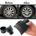 thumbnail image 4 of Cepillo de esponja para pulir neumáticos de coche con tapa | Aplicador de cera y aceite de alta densidad | Diseño curvo ergonómico para un brillo y protección uniformes de los neumáticos, 4 of 6