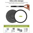 thumbnail image 4 of Paquete de 6 lámparas LED de techo empotrables Hepside de 7,5" 15 W 110 V, 4 of 6