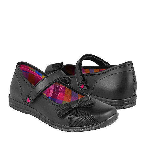 ZAPATOS ESCOLARES NIÑA NICK & WICK 5144 SIMIPIEL NEGRO NICK AND WICK 5144