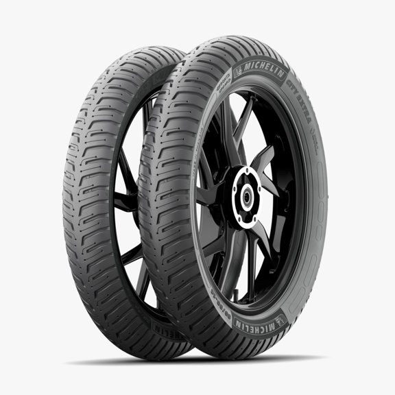 Llantas De Moto Michelin City Extra 100/90-17 55s+ 80/90-17 50s Uso Sin Cámara