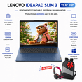 thumbnail image 1 of Laptop Lenovo - IdeaPad Slim 3 15.6" Full HD Laptop - AMD Ryzen 5 40 2025 - 8GB Memory- 256GB SSD - Abyss Blue + Mochila y audifonos de regalo, 1 of 5