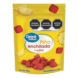 Piña enchilada Great Value en cubos 250 g