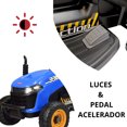 thumbnail image 2 of Tractor montable eléctrico JOYKOO para niños Control remoto Luz LED 12v Azul, 2 of 8