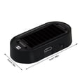 thumbnail image 2 of CaiYueKe Solar Powered Car Dummy Alarm Light LED Blinking Red Blue Light for Vehicle Security Anti Theft Deterrent with Light Sensor USB Rechargeable Easy Install Solar Light for Car Truck Van, 2 of 7