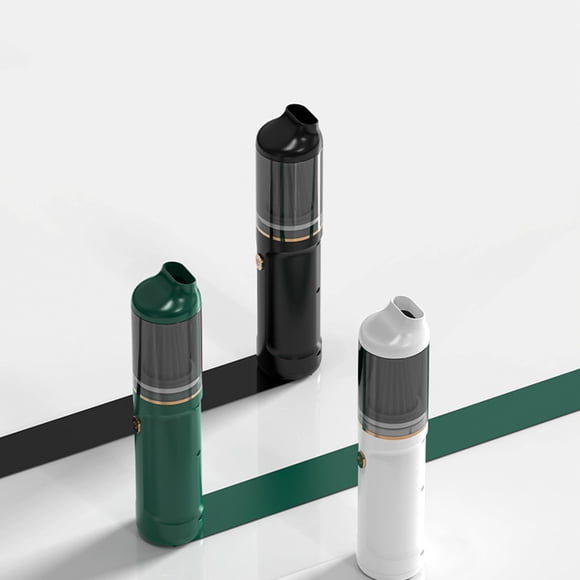 Aspiradora inalámbrica para coche con aspiración de 6000Pa - recargable por USB, soplador y aspirador 2 en 1 para detallado de autos, incluye teclado y herramientas para grietas