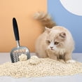 thumbnail image 4 of Apmemiss Clearance Cat Litter Scoop, Sturdy Litter Cleaner Corner Shovel, Stainless Steel Mesh Litter Shovel, Easy to Clean Reptile Terrarium Sand Waste, Beach Shovel, 4 of 5
