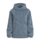 thumbnail image 1 of Sudadera Simply Basic para Niño, Borrego con Capucha Cowl, Acero Talla 10, 1 of 4