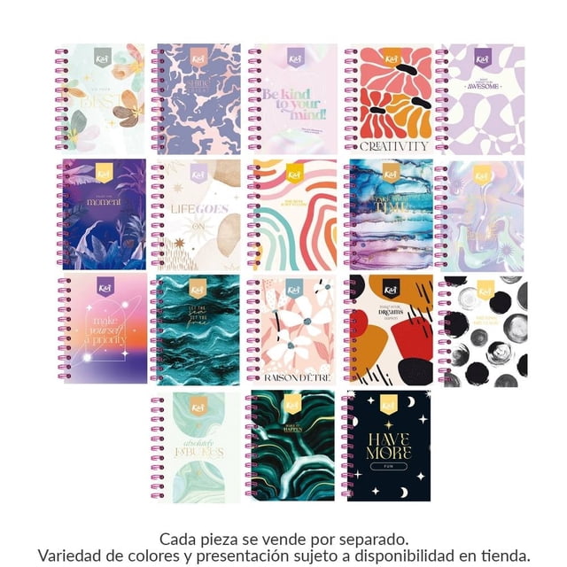 Cuaderno mini Norma kiut de raya 80 hojas varios modelos 1 pieza