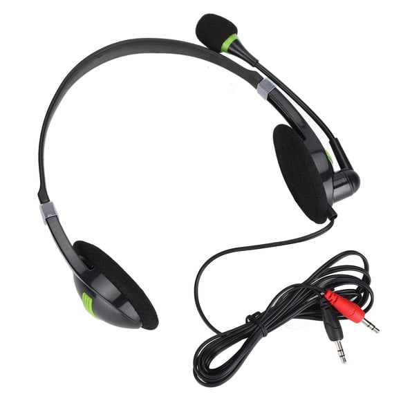 M Buder SY440MV Audífonos con Cable 3.5mm/USB para Servicio al Cliente con Micrófono con Cancelación de Ruido