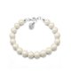 thumbnail image 1 of Pulsera Crystals Pearls color Cream plata .925, 1 of 3