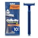 thumbnail image 1 of Rastrillo Gillette Prestobarba con 2 hojas y cabeza fija 10 pzas, 1 of 4