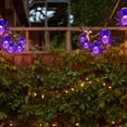 thumbnail image 4 of Decoraciones de Halloween, adornos de Halloween, cadena de luces LED de araña de 20 luces, cadena de luces de Halloween para decoración de interiores y exteriores, iluminación de Halloween para patio,, 4 of 6