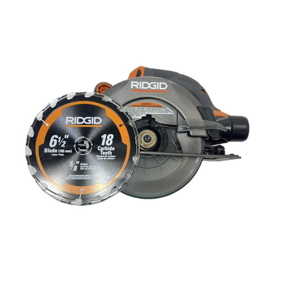 Sierra Circular Inalámbrica RIDGID R8656B 18V 6.5" Brushless