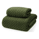 thumbnail image 1 of 2pcs toalla baño completo grande Malubero Verde, 1 of 5