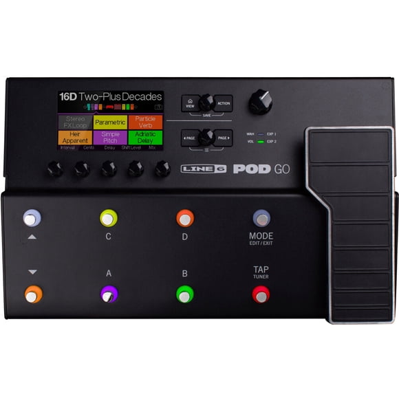 Pedalera Multi Efectos Guitarra Yamaha Líne 6 Pod Go PODGO
