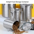 thumbnail image 4 of Contenedor Hermético De Almacenamiento De Alimentos Para Perros, Contenedor De Alimentos Para Perros De Acero Inoxidable A Prueba De Fugas, Almacenamiento De Alimentos Secos Para, 4 of 7
