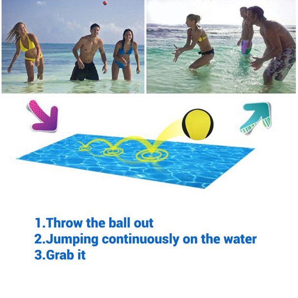 uds bolas para saltar de agua, bolas de agua para Surf, bolas para saltar, bolas divertidas para piscina, juegos, piscina, mar, lago, juguetes de playa