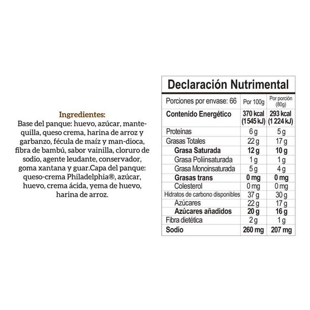 Imagen 5 de Panqué Deorno de queso sin gluten 8 g