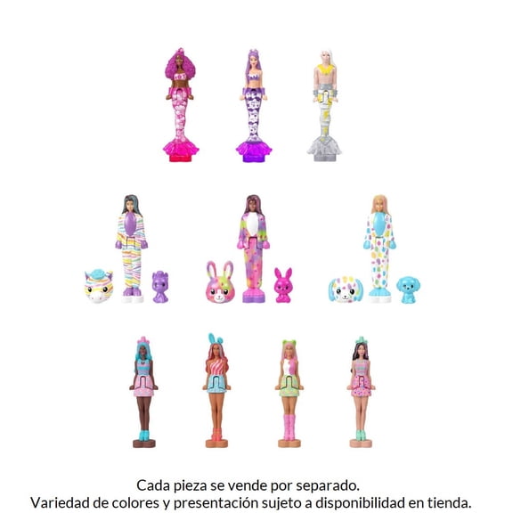 Muñeca Mattel Barbie Mini Color Reveal