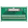 thumbnail image 1 of Conector DB50 A Terminal, DC60V Compacto Torsión De 0,2 Nm Buen Contacto Puerto De 50 Pines Placa De Ruptura De Señales De Cobre Para Cable 14-26AWG, 1 of 7