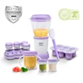thumbnail image 1 of RCA Procesador de Alimentos BabyBullet RC-NBB, 200 W, libre de BPA, cuchillas de acero inoxidable, incluye 6 tarros de 50 ml, vaso con asas de 170 ml, bandeja flexible, espátula y vaso de 295 ml., 1 of 10