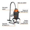thumbnail image 2 of Aspiradora Truper ASP-06N 6 Gal Plástica Negra Motor 2HP, 2 of 2