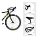 thumbnail image 4 of Bicicleta De Ruta Monk Flug Rodada 700 Negro amarillo, 4 of 5