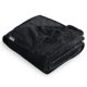 thumbnail image 1 of Manta de Vellón Bare Home Textura de Microfelpa Chevron Microfibra Suave y Afelpada Tamaño Matrimonial/Queen Color Negro, 1 of 7