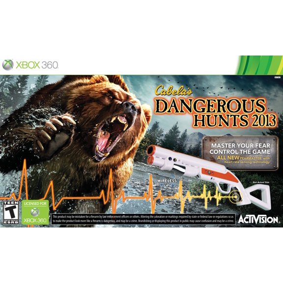 Videojuego ACTIVISION Cabela's Dangerous Hunts 2013 Xbox 360
