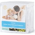 thumbnail image 1 of Linenspa - Protector de Colchón Impermeable de Algodón - Protección Completa – Tamaño Individual, 1 of 6