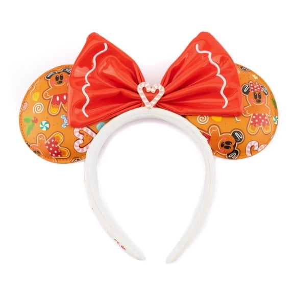 Diadema Loungefly Disney con Orejas de Mickey y Minnie de Jengibre