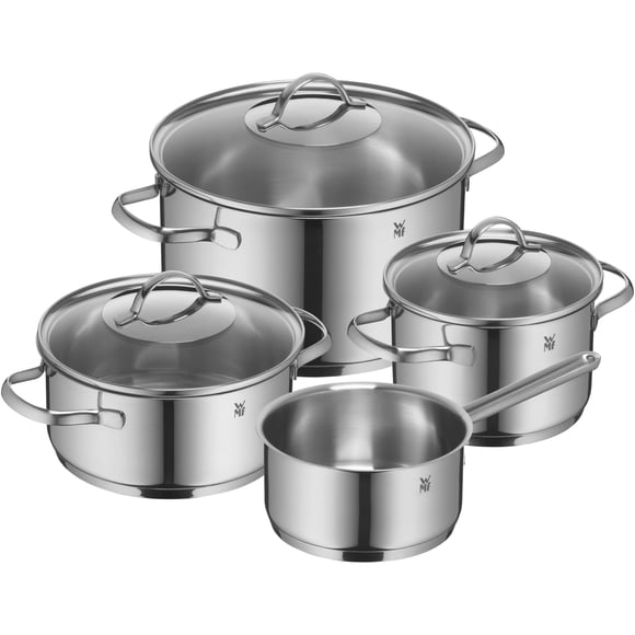 Set de ollas WMF Provence Plus de acero inoxidable para inducción, 53 cm