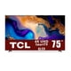 thumbnail image 1 of TV TCL Pantalla TCL 75 Pulgadas QLED 4k Smart Roku TV 75Q51K, 1 of 4
