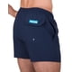 thumbnail image 3 of Traje de baño azul marino hombre short con licra interna, 3 of 5