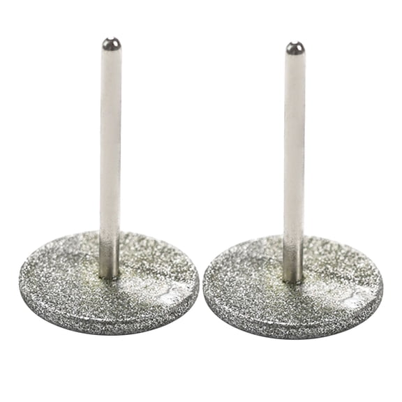BRIGHTFUFU Juego de 2 brocas eléctricas para uñas, accesorios para lijar y quitar cutículas, para pedicura, cuidado de los pies y eliminación de piel muerta.
