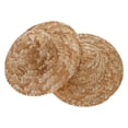 thumbnail image 4 of 2 sombreros de paja tejidos en blanco que se pueden pintar con colores, sin terminar, para niños., 4 of 7