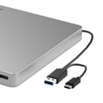thumbnail image 5 of External 3D Blu Ray DVD Drive,USB 3.0 and Type-C Blu Ray CD DVD Drive Player Ultra Slim Slot-in CD D, 5 of 5