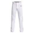 thumbnail image 1 of Pantalones de béisbol Under Armour Utility para niños, color blanco/azul marino, talla L, 1 of 2