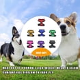 thumbnail image 3 of Billuyoard Mascota Control Arnés para Perro Cachorro Gato Suave a Pie Cuello Seguridad Tira Suministros para perros Violeta S, 3 of 4